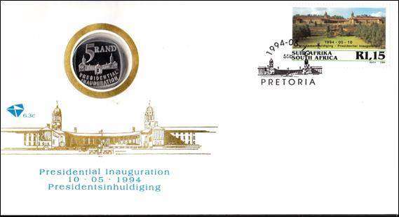 Fantastic Nelson Mandela Collection - Includes Presidential Inauguration High Value COIN Cover !!!