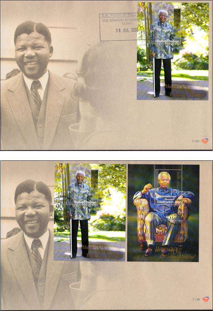Fantastic Nelson Mandela Collection - Includes Presidential Inauguration High Value COIN Cover !!!
