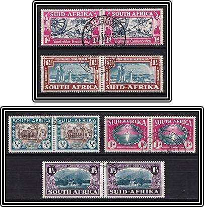 1938-1939 VFU Union Sets - Some Nice Postmarks! CV = R1,000++