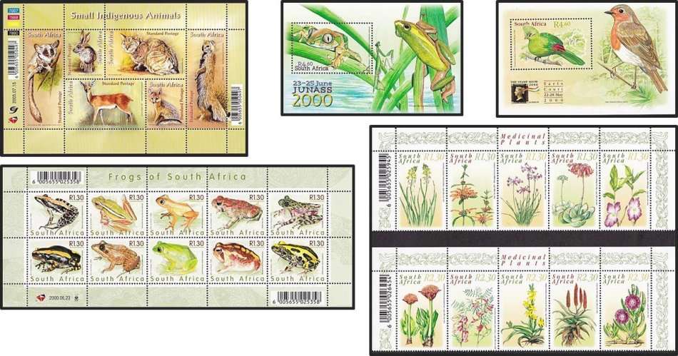 2000-2005 SA UMM (**) "FAUNA & FLORA" Issues - Great Selection!!!