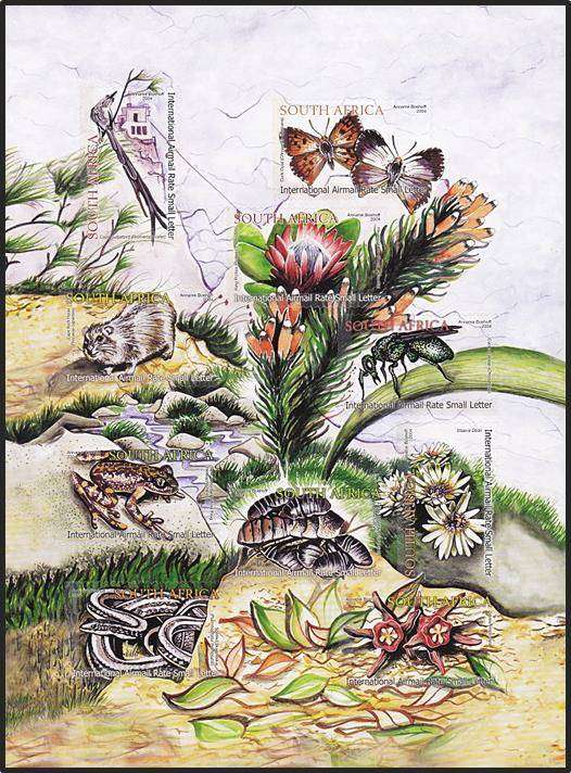 2004 RSA Ecology of Table Mountain UMM(**) Self-Adhesive Sheet  @ CV  R450