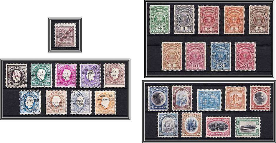 Early Mozambique to high value Mozambique Company Issues MM (*)