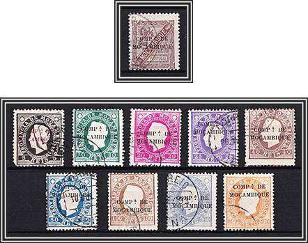 Early Mozambique to high value Mozambique Company Issues MM (*)