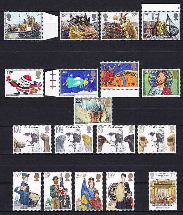 1977-1985 Selection of 40 x GBR UMM/MM (95% UMM) Sets - 1 x Bid per Set *** CV = R1,850+ ***