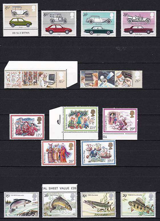 1977-1985 Selection of 40 x GBR UMM/MM (95% UMM) Sets - 1 x Bid per Set *** CV = R1,850+ ***