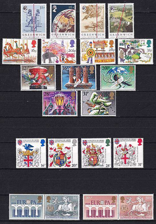 1977-1985 Selection of 40 x GBR UMM/MM (95% UMM) Sets - 1 x Bid per Set *** CV = R1,850+ ***