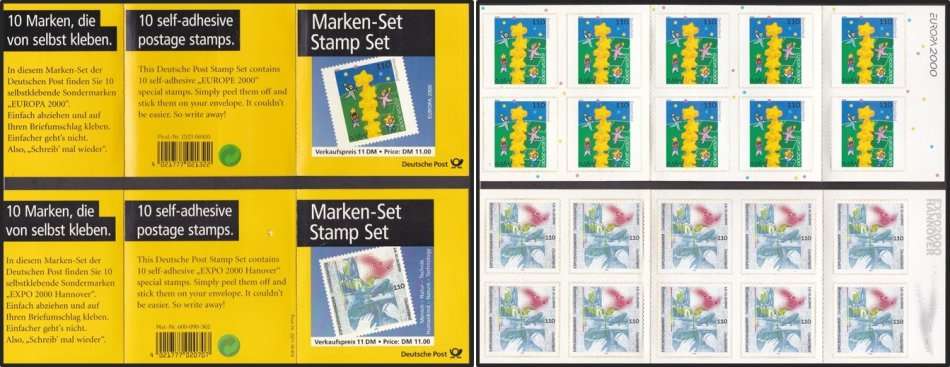 GERMANY - UNEXPLODED BOOKLETS (Most) *** SEE SCANS ***