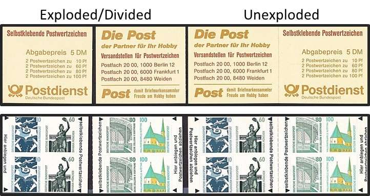 GERMANY - UNEXPLODED BOOKLETS (Most) *** SEE SCANS ***