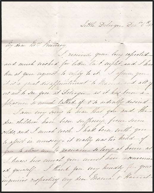 1837 GBR Pre-Stamp Full Letter to "HEREFORD" *** SEE SCANS ***