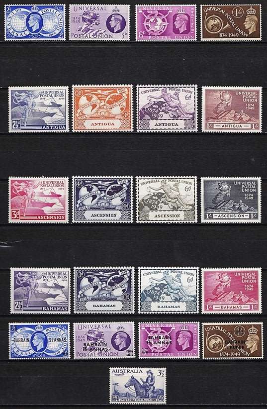 1949 UPU Complete UMM (**) Issues x 306 (Excl Fr. New Hebrides)   ***  CV = R8,000+ ***