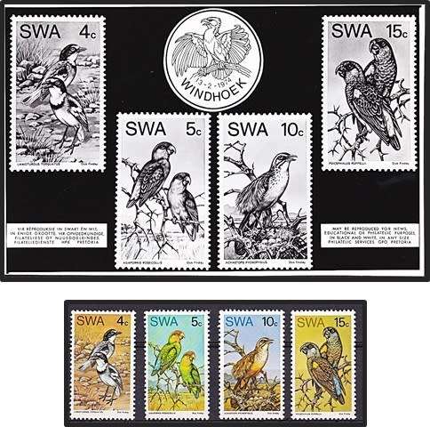 1976 S.W.A. Rare Birds SACC.269/72 PUBLICITY PHOTO PROOF & Extras  *** SCARCE ***