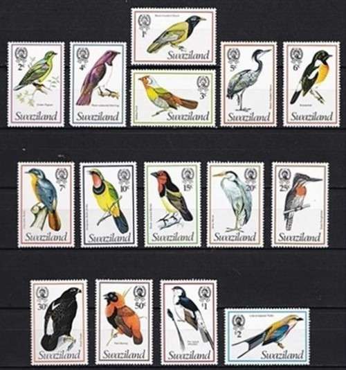 1976 Swaziland Birds Full UMM (**) Set *** CV  R650+ ***