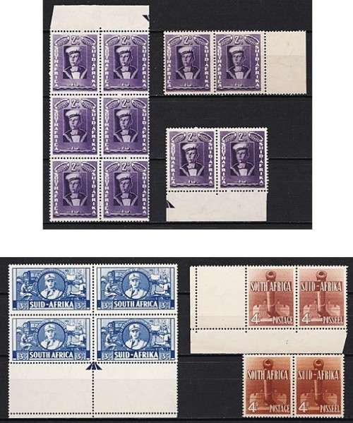 1941 Large Wars UMM (**) Multiples with Varieties/Shades  *** HIGH CV LOT !!!  ***