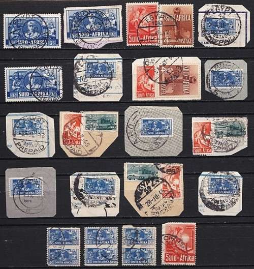 WWII Egypt & FPO Post on Small/Large War Issues - Great Collection of FPO Postmarks!!!