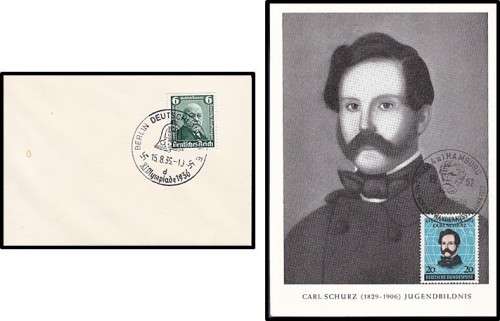 6 x German First Day Covers/Postcards/Etc - Some High Value and Scarce Issues