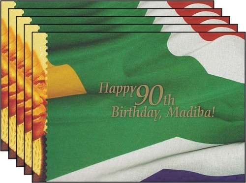 Nelson Mandela Bulklot - PHILATELIC TRIBUTE BOOK and Issues / 5 x Birthday Booklets / 5 x Covers