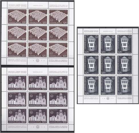 1975/8 Yugoslavia UMM (**) Sets and Issues in Multiples/Sheetlets  *** HIGH CV  R2,000+ ***
