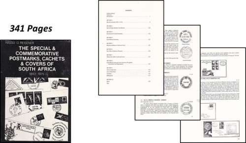 1892-1975 - Special and Commemorative Postmarks, Cachets and Covers SIGNED AUTHOR