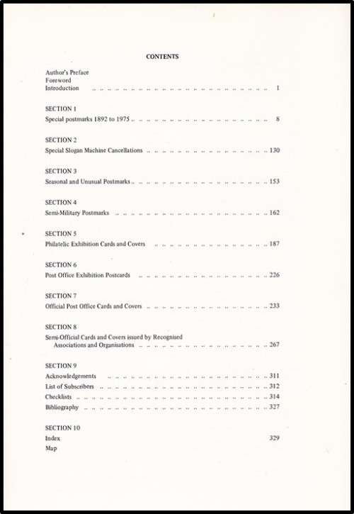 1892-1975 - Special and Commemorative Postmarks, Cachets and Covers SIGNED AUTHOR