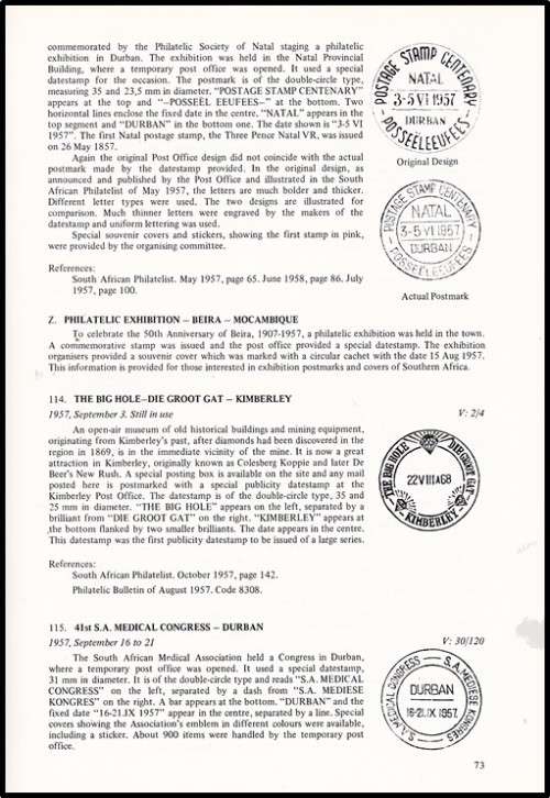 1892-1975 - Special and Commemorative Postmarks, Cachets and Covers SIGNED AUTHOR