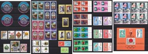 Large Selection of UMM (**) Commonwealth Odds No.1 including SCARCE Tonga Surcharge Issues