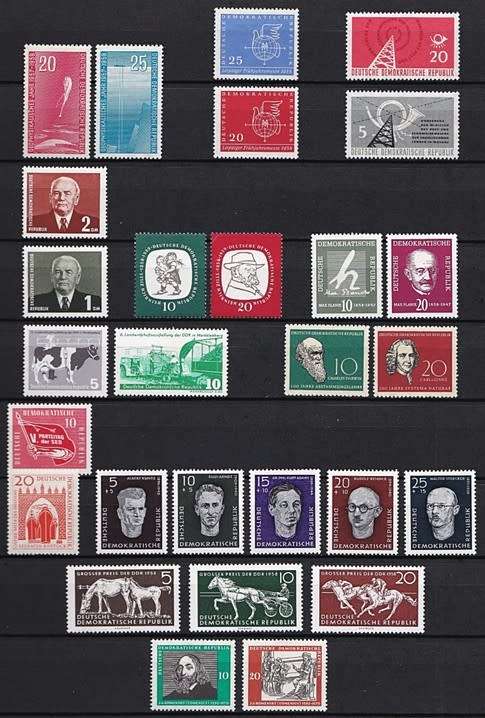 1958/9 DDR UMM (**) Sets - Most Issues  *** CV  R1,700 ***