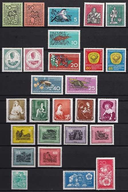 1958/9 DDR UMM (**) Sets - Most Issues  *** CV  R1,700 ***
