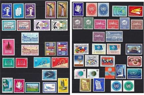 Large Selection of UN MM (*) Issues - High Catalogue Value Lot