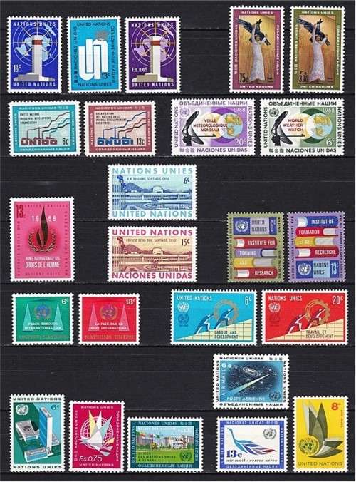 Large Selection of UN MM (*) Issues - High Catalogue Value Lot