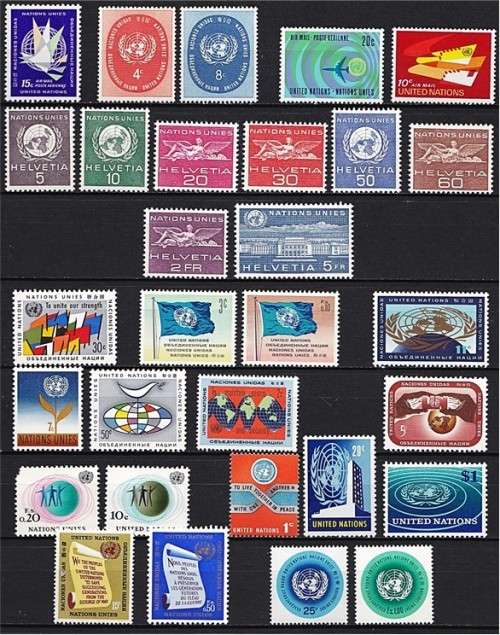 Large Selection of UN MM (*) Issues - High Catalogue Value Lot
