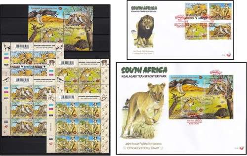 2001 RSA Kgalagadi Extended Controls and Covers *** CV  R590+ ***