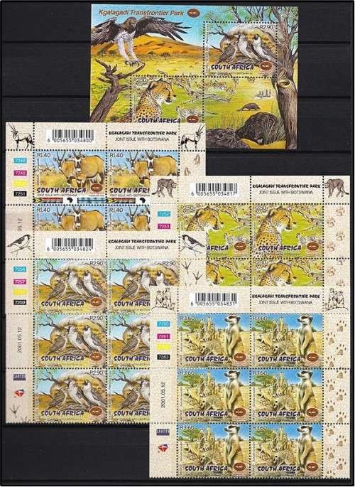 2001 RSA Kgalagadi Extended Controls and Covers *** CV  R590+ ***