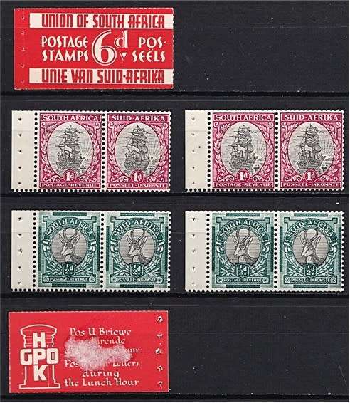 Union Booklets 12 and 21 Complete Exploded and Unexploded