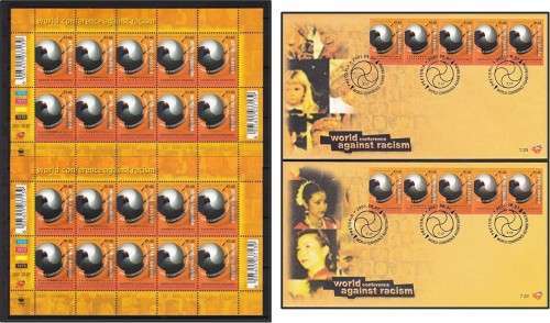 2001 RSA Extended Controls, Minisheets and FDCs  *** CV  R1,780+ ***