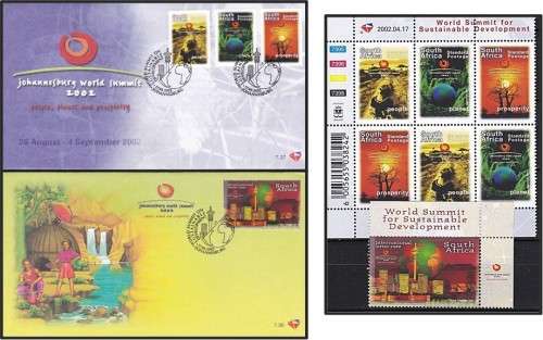 2002 RSA Extended Controls, Minisheets and FDCs  *** CV  R1,200+ ***