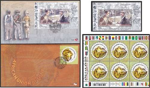 2002 RSA Extended Controls, Minisheets and FDCs  *** CV  R1,200+ ***