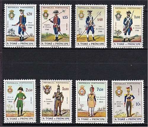 Angola, St Tome, Cabo Verde UNIFORM Themed Full MM (*) Sets