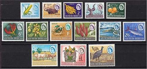S.Rhodesia-Independence-Rhodesia & Surcharge Sets MM/UMM R2,940+