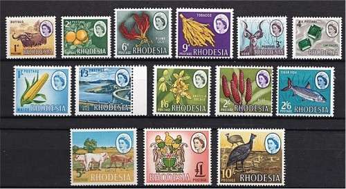 S.Rhodesia-Independence-Rhodesia & Surcharge Sets MM/UMM R2,940+