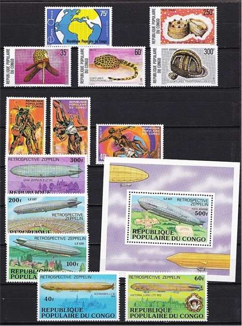 1974/6 CONGO MM/UMM Issues - Excellent Value Lot