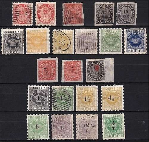 Early Portugese India Used Selection (Scarce Porto) - Mixed Condition