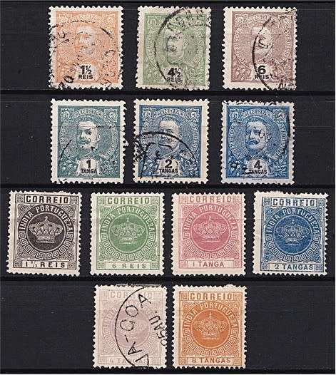 Early Portugese India Used Selection (Scarce Porto) - Mixed Condition