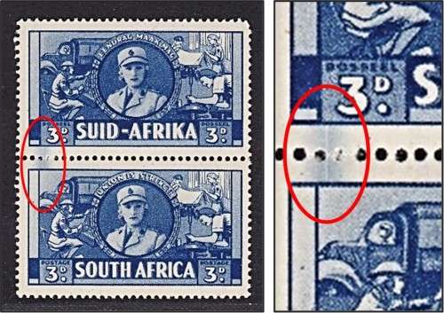 1941 3d Large Wars MM (*) VAR - LARGE BLUE DR BLADE - RARE