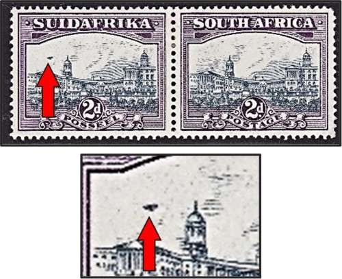 1941 2d ROTO CC.44 MM(*) VAR - AIRSHIP FLAW