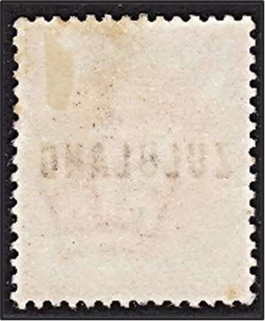 1888 Zululand 1/2d Mint, No Gum VARIETY - Black Dot on `D`  *** RARE ***