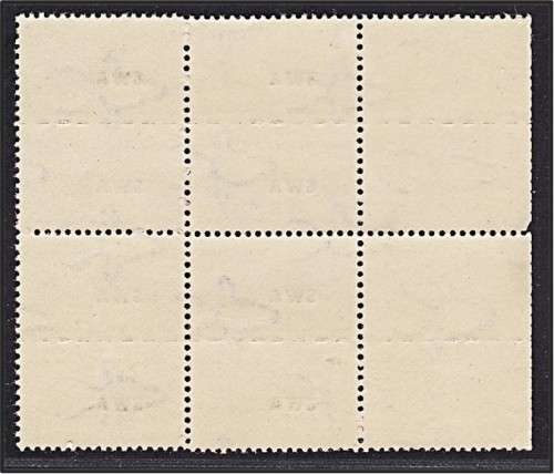 1943 SWA 1/- Tank UMM (**) UHB VAR - Shrapnel & Smoke Trail *** CV  R3,300+ ***