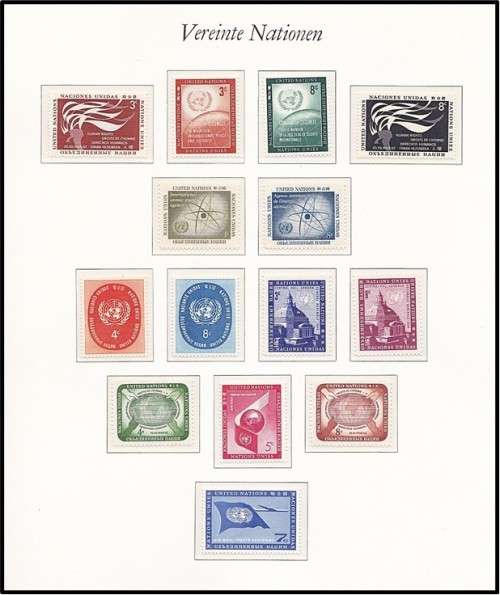 United Nations UMM(**) Issues SG.58-104  *** CV  R1,200+ ***