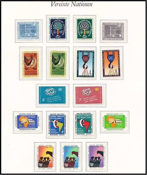 United Nations UMM(**) Issues SG.58-104  *** CV  R1,200+ ***