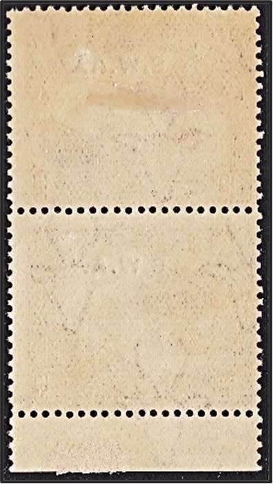 1927/30 SWA 4d MM(*) DOWN PERF & INSCR VERT PAIR  *** R3000 for Horizontal ***
