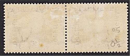 1928 2d CC.5 Official VARIETY - MAJOR Vignette Shift - See Scan